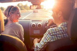 co-pilote pendant le trajet