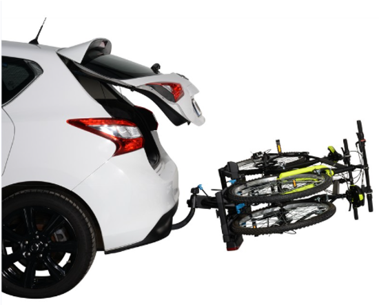 Porte-vélos d'attelage plate-forme pliable THULE E-FLEXY pour 2 vélos  compatible vélos électrique - Norauto