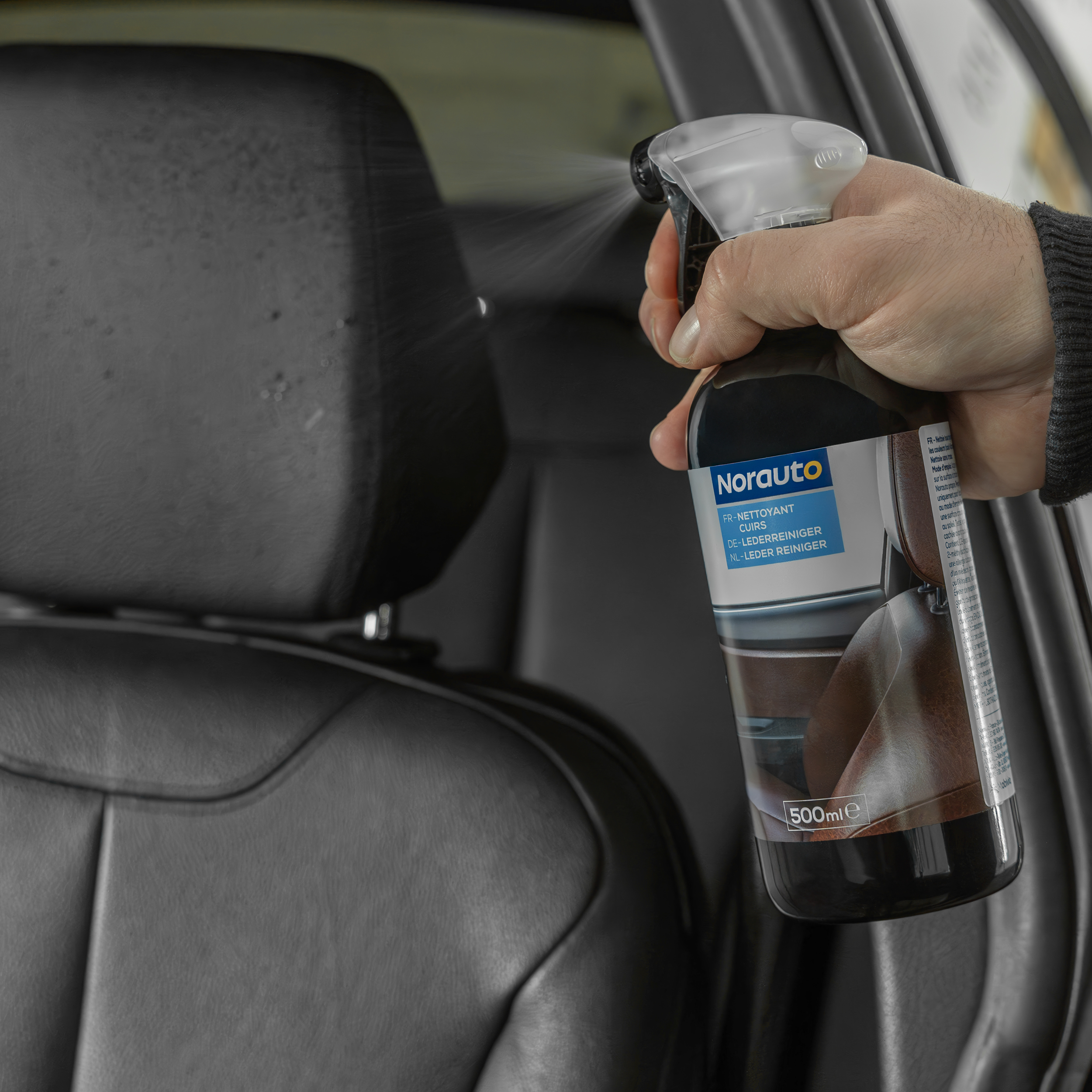 Bombe de Peinture pour Cuir finition Mate 400ml Motip - PeintureVoiture Bombe de Peinture pour Cuir finition Mate 400ml Motip - PeintureVoiture