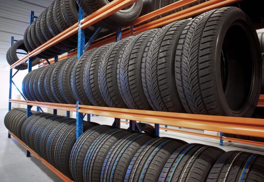 stockage pneus