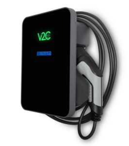 Borne de recharge V2C Trydan avec installation par technicien IRVE Norauto.