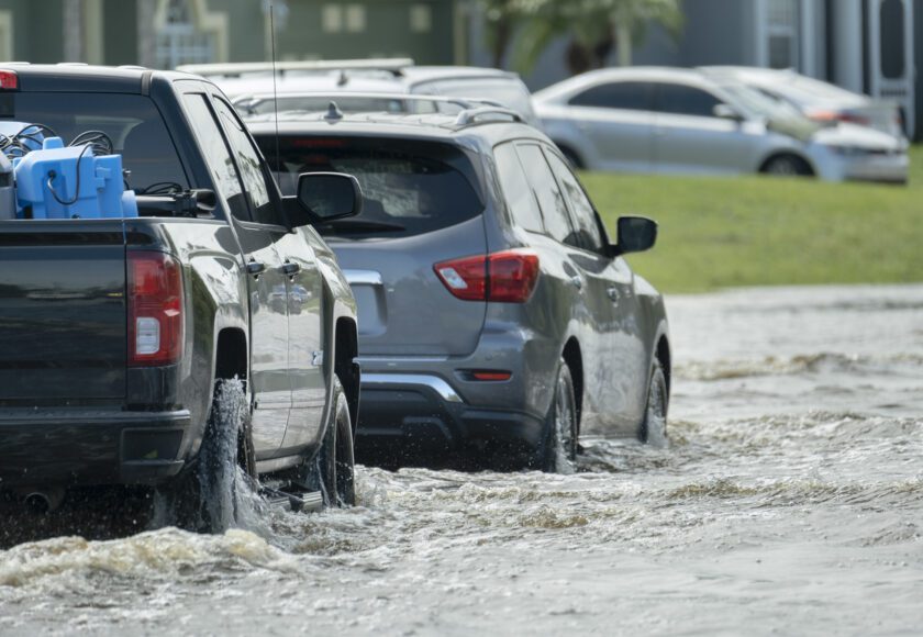 inondation voiture
