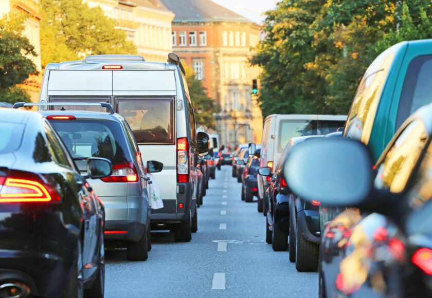 embouteillage voitures